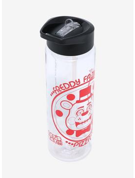 Five Nights At Freddy's Red Logo Water Bottle, , hi-res
