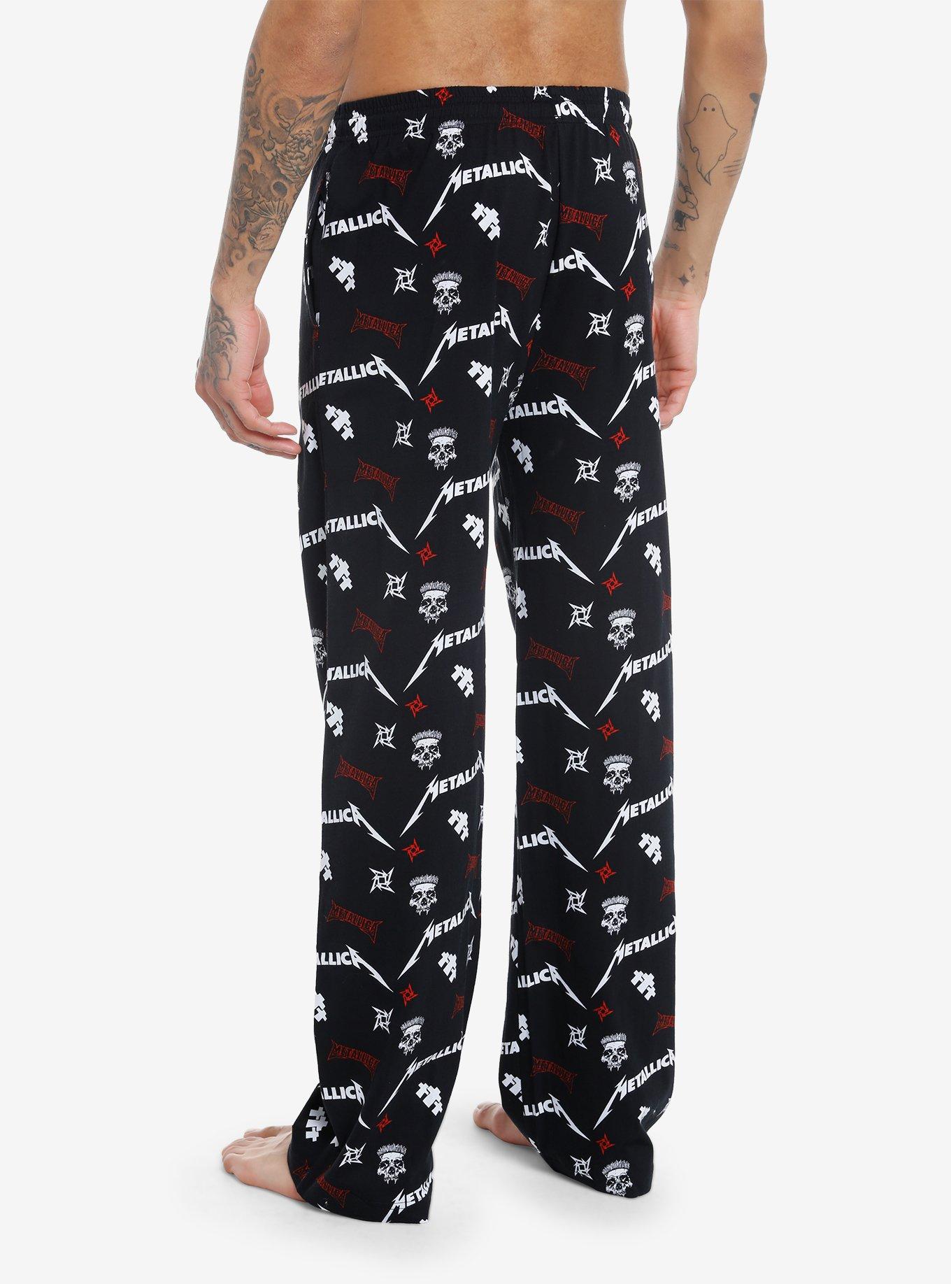 Metallica Logos Pajama Pants | Hot Topic