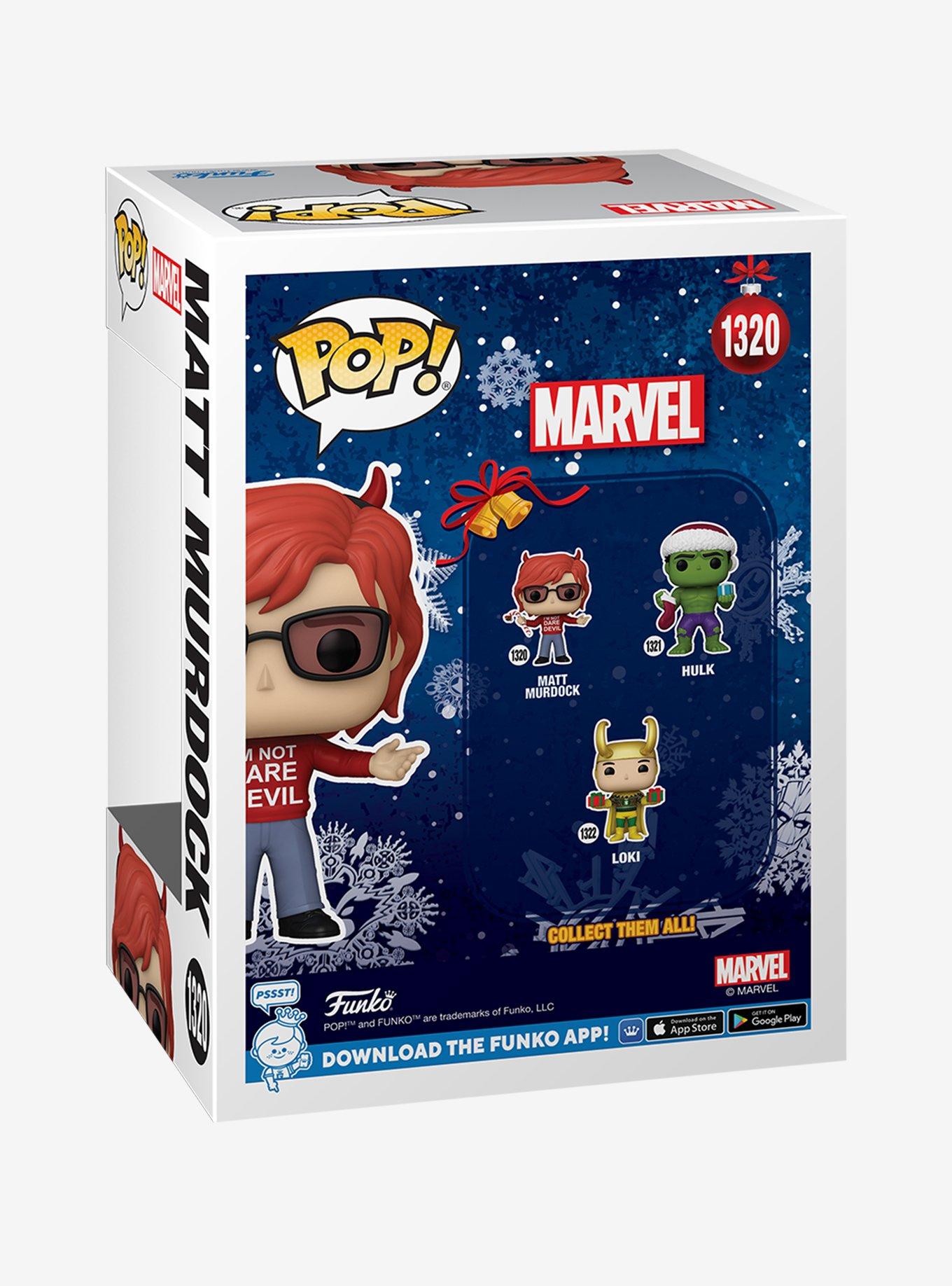 Funko Marvel Daredevil Pop! Matt Murdock Vinyl Bobble-Head Hot Topic Exclusive, , alternate