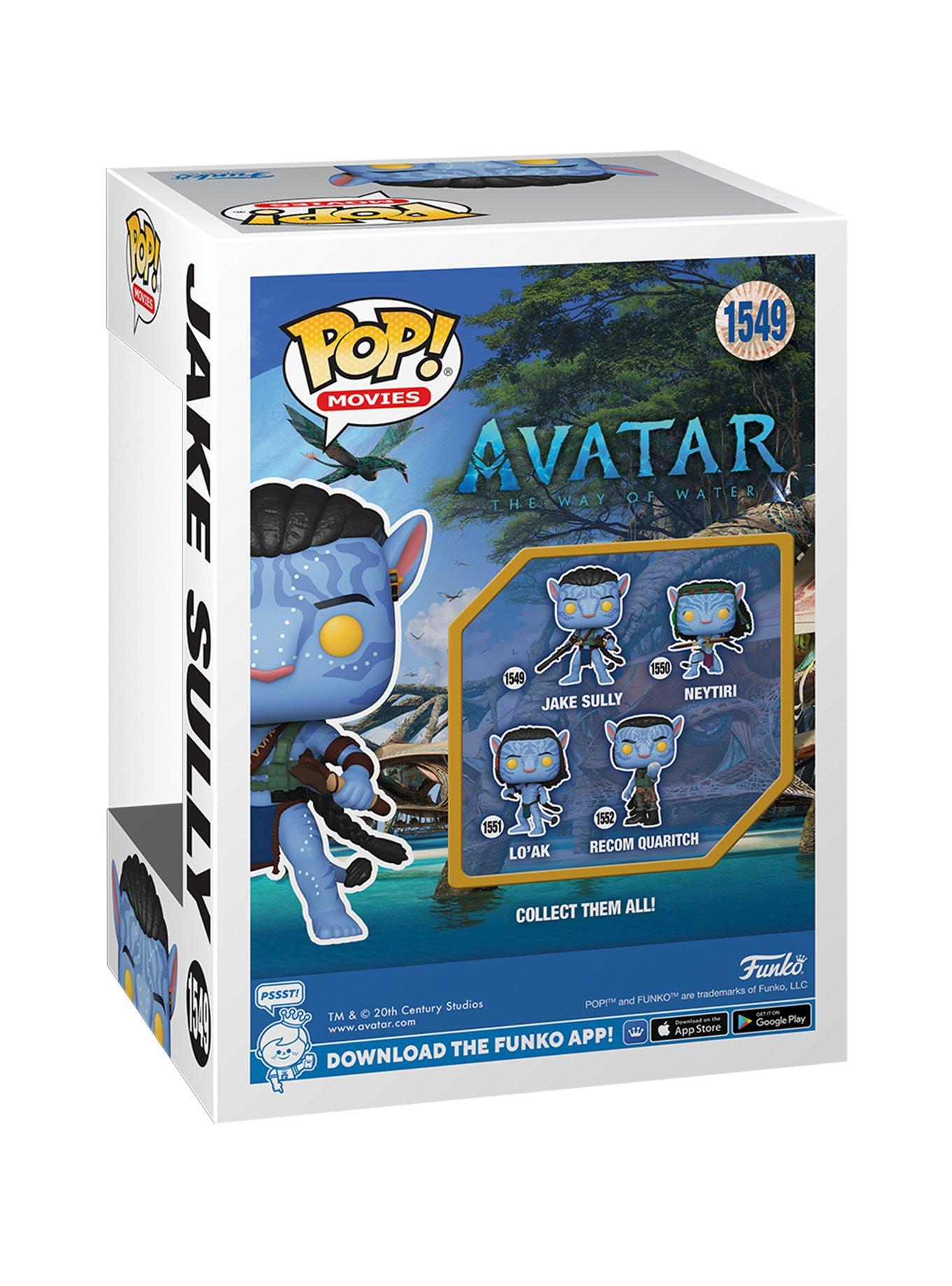 Funko Avatar: The Way of Water Pop! Movies Jake Sully Vinyl Figure, , alternate