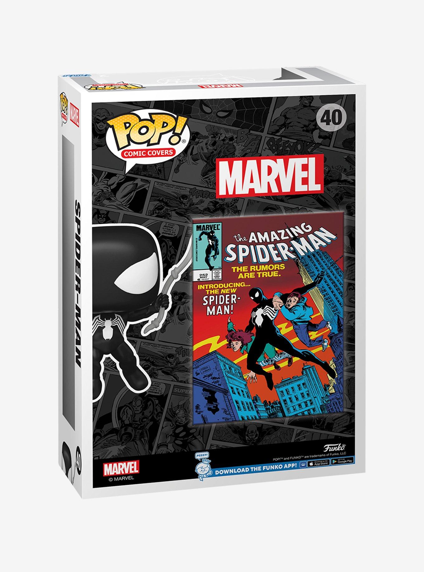Funko Marvel Pop! Comic Covers Spider-Man Vinyl Collectible, , alternate
