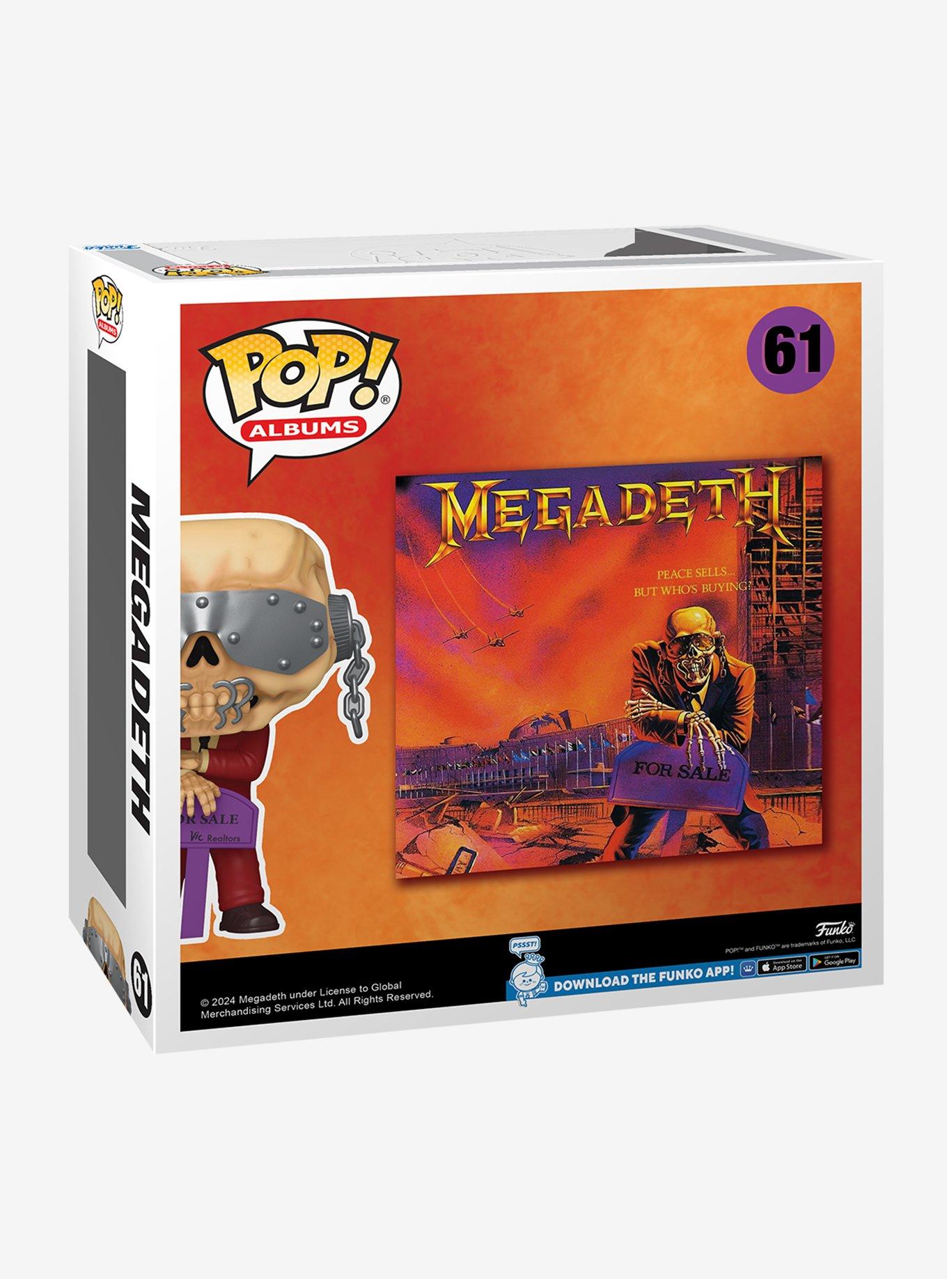 Funko Megadeth Pop! Albums Peace Sells...But Who's Buying? Vinyl Figure, , alternate