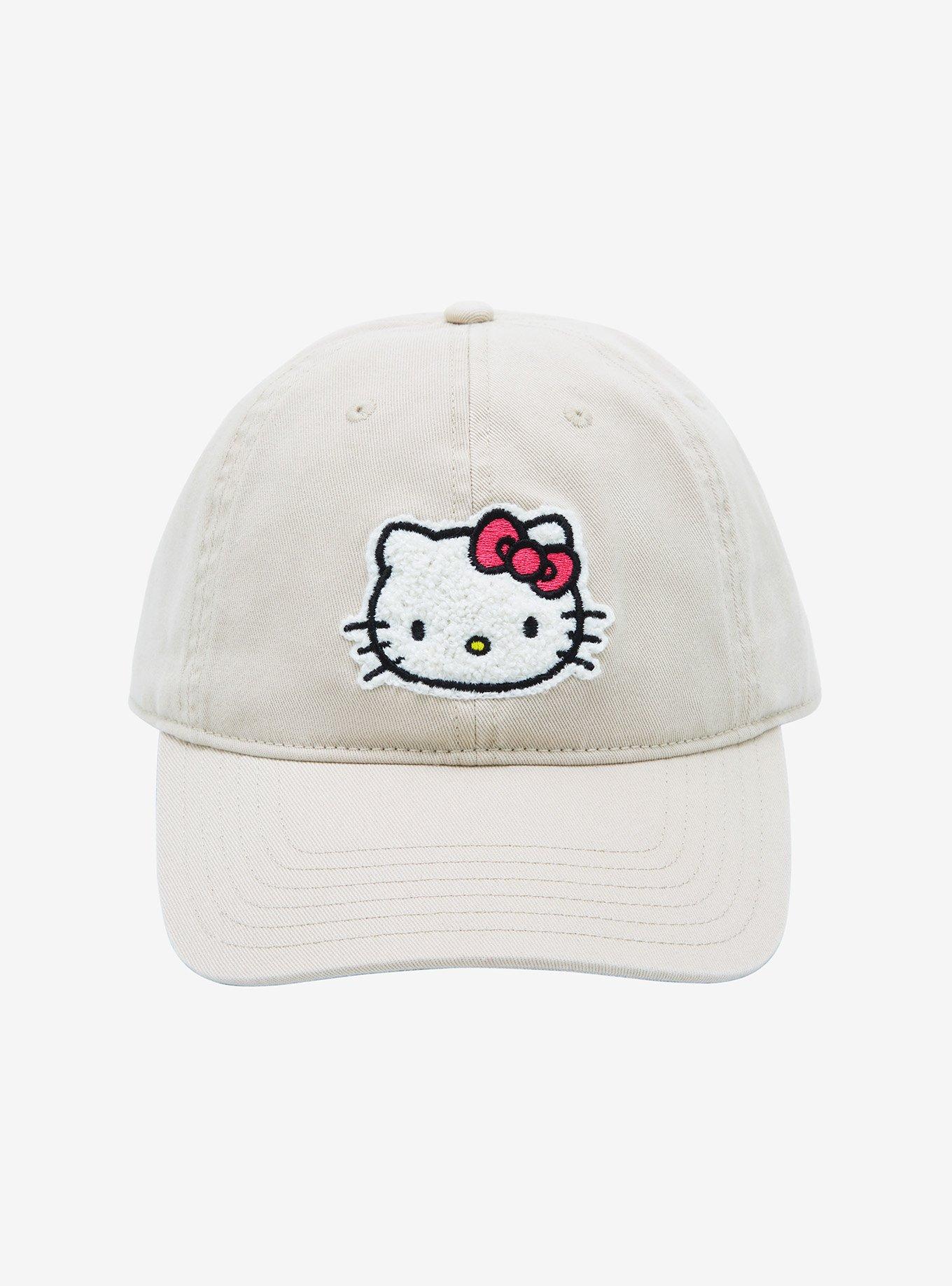 Sanrio Chenille Hello Kitty Patch Cap - BoxLunch Exclusive, , hi-res
