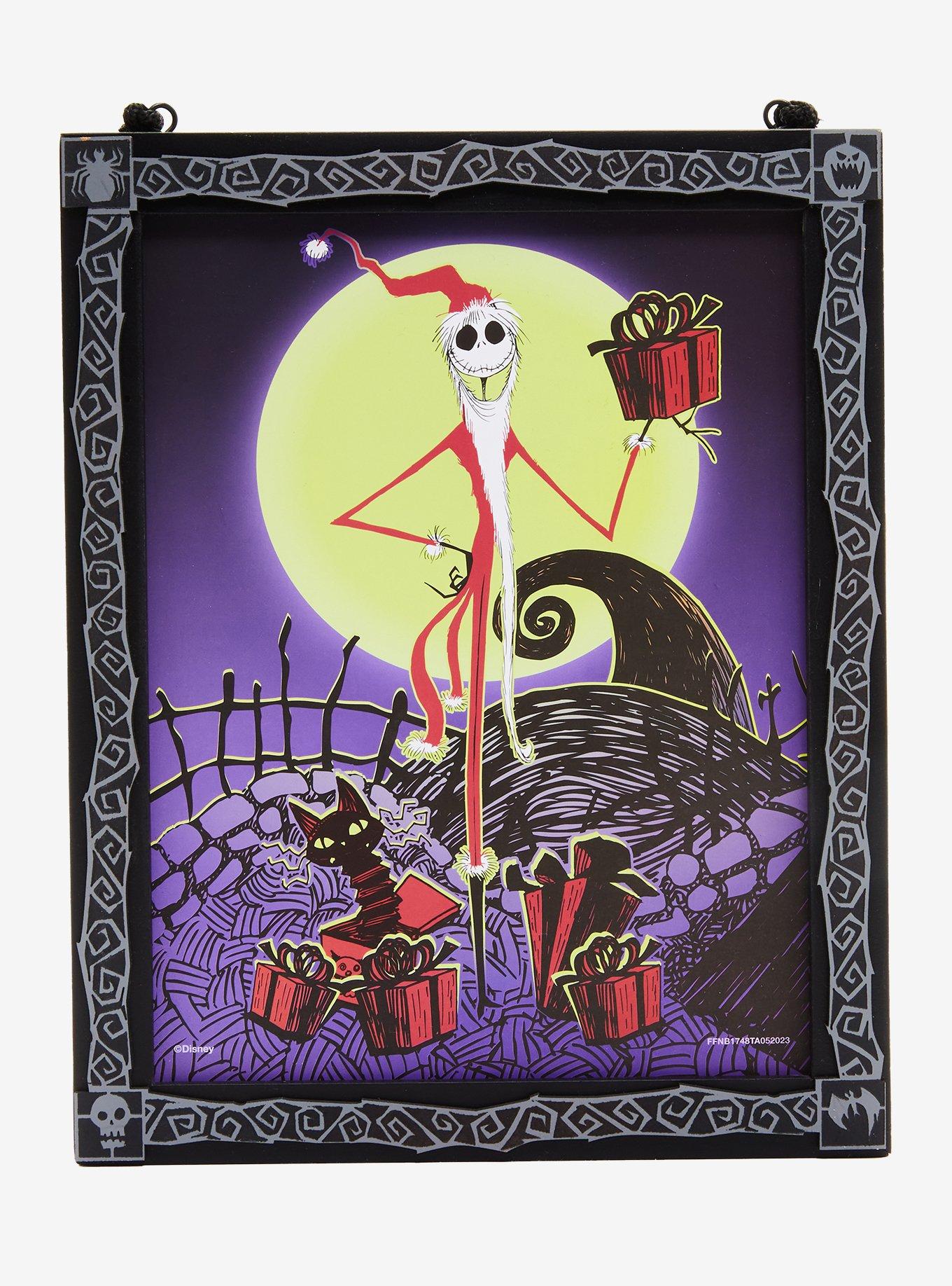 The Nightmare Before Christmas Jack Holidays Reversible Wall Art, , alternate