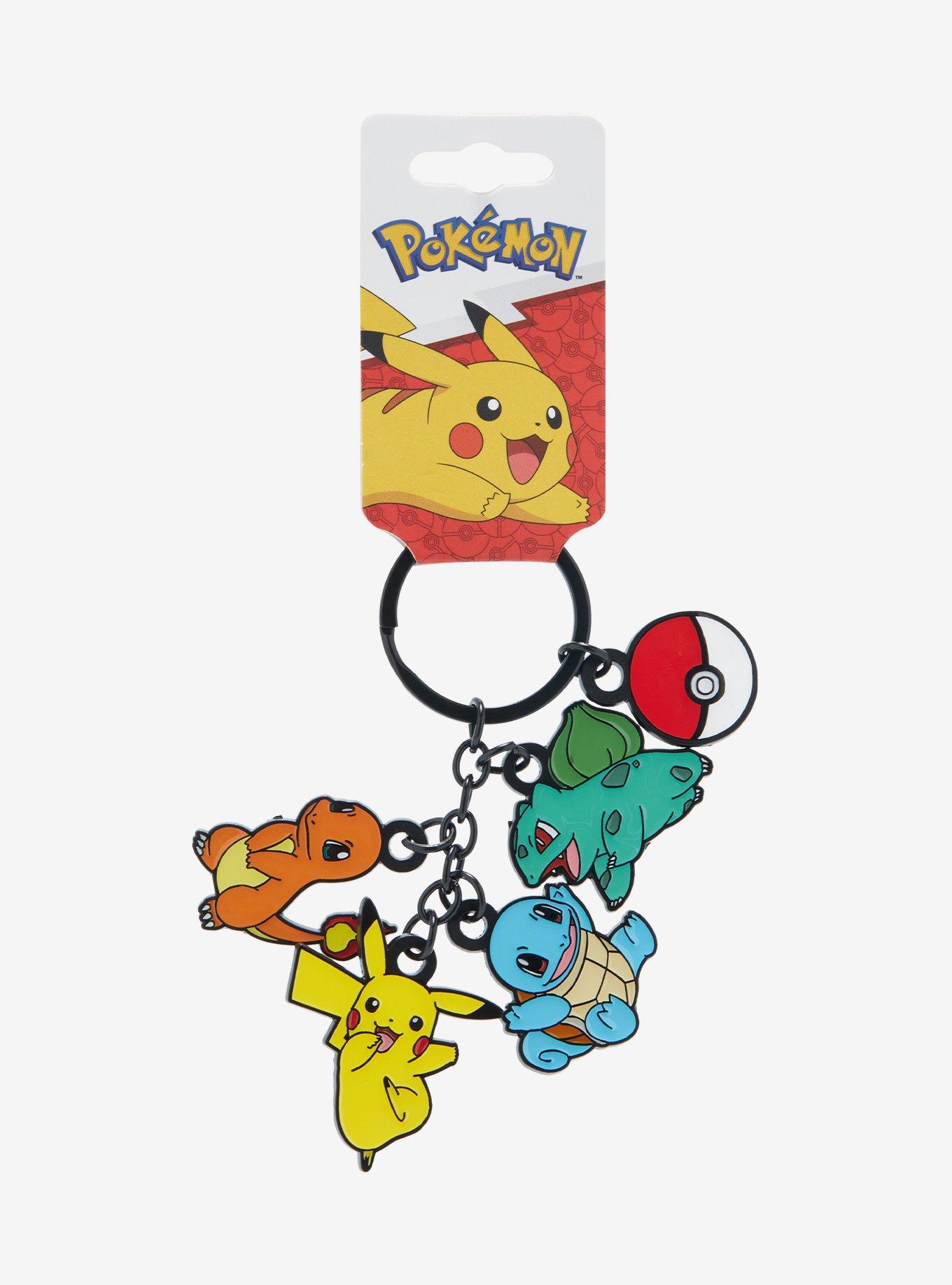Pok&eacute;mon Starters Multi Charm Keychain, , alternate