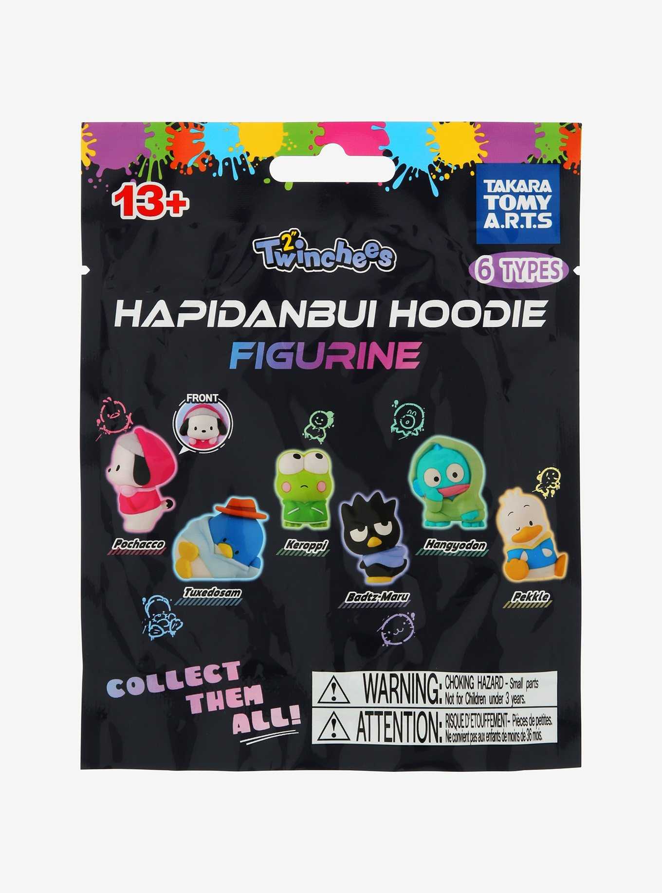 Twinchees Hello Kitty And Friends Hapidanbui Hoodie Characters Blind Bag Figure, , hi-res