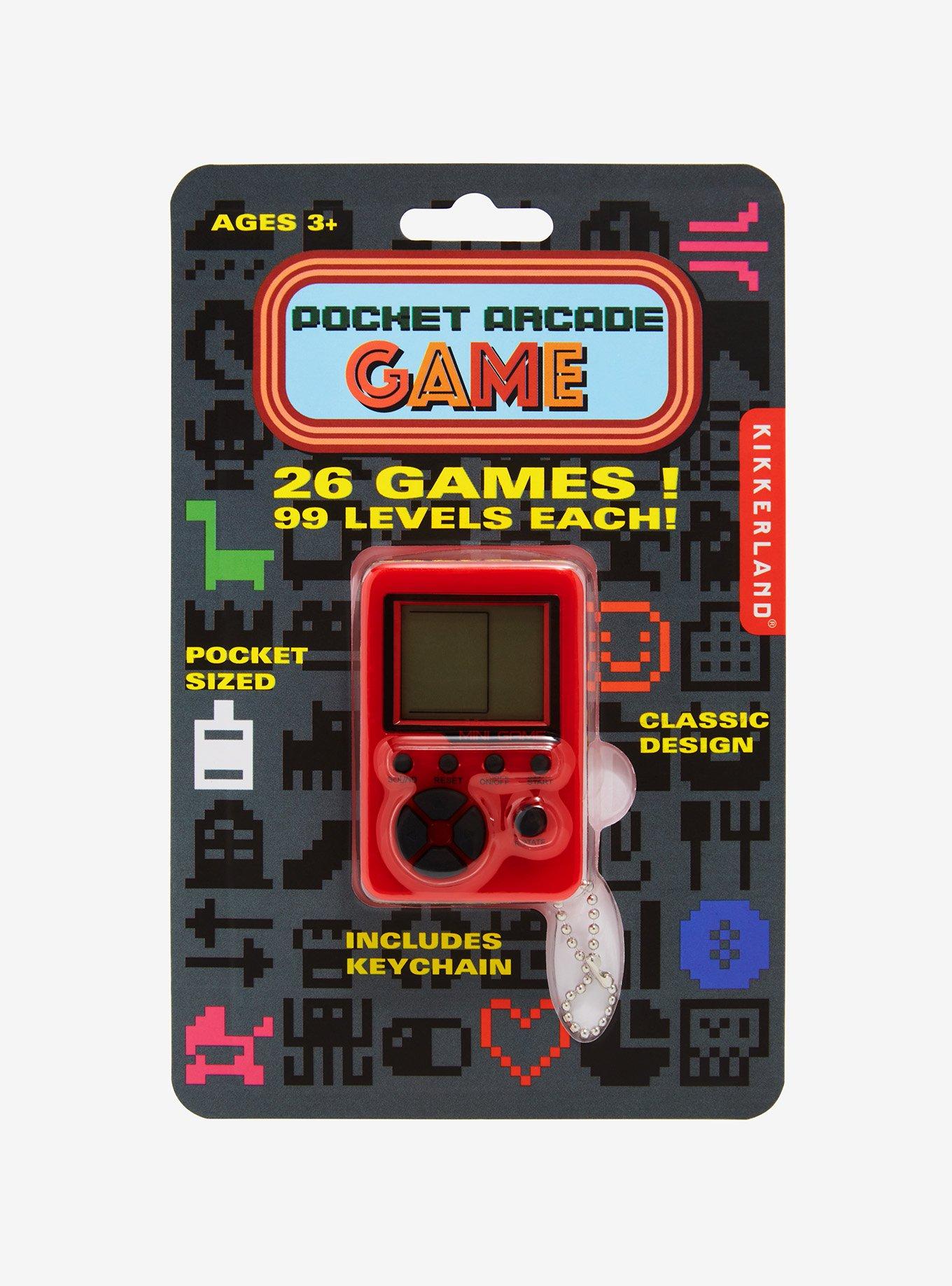 Pocket Arcade Video Game Keychain, , alternate