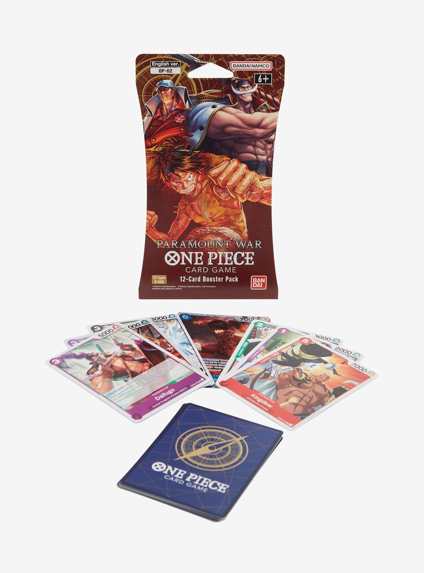 One Piece Card Game Paramount War Booster Pack, , alternate