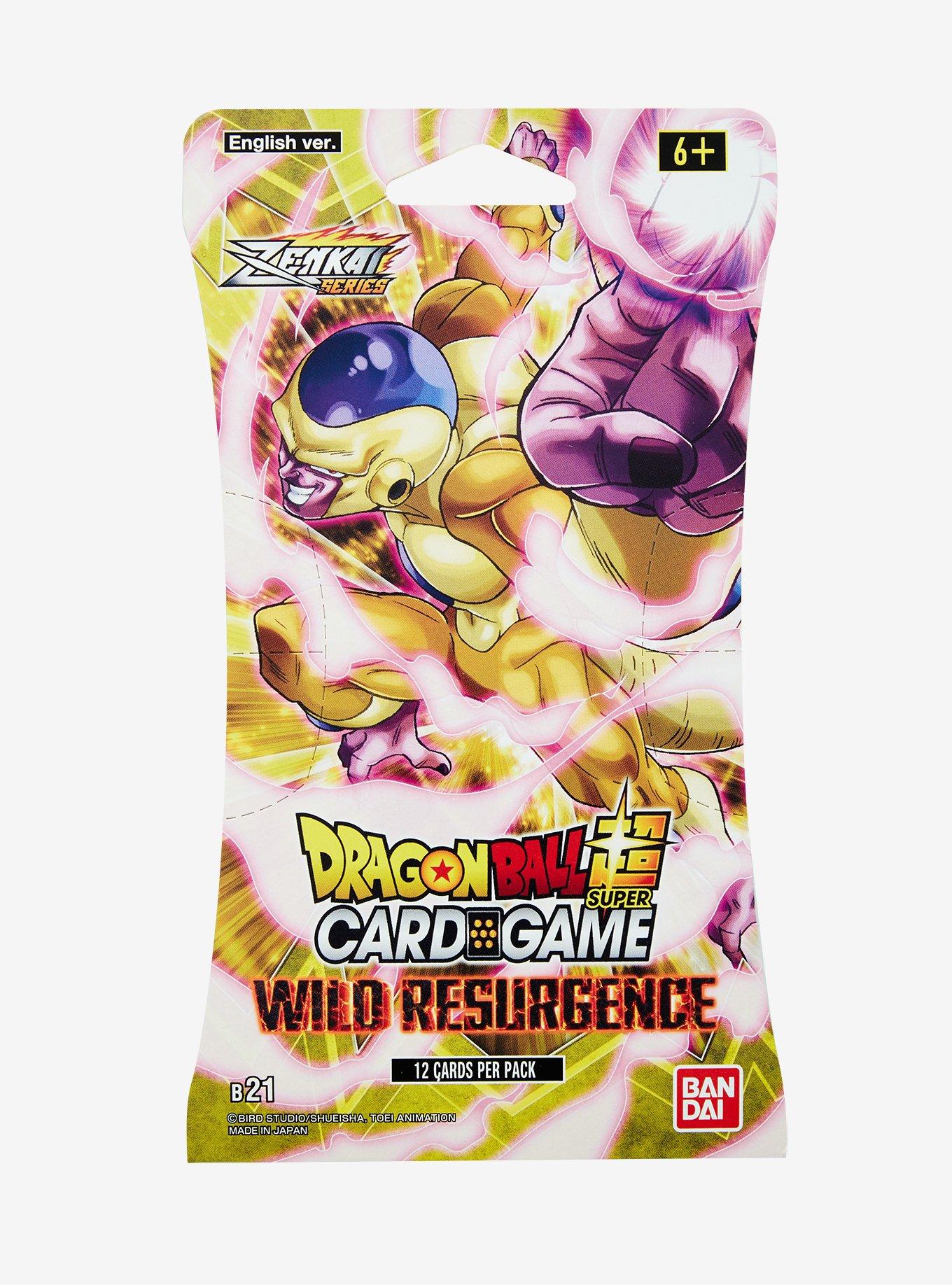 Dragon Ball Z Super Card Game Zenkai Series Wild Resurgence Booster Pack, , alternate