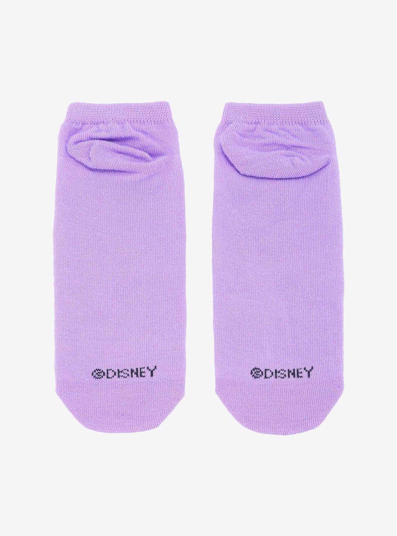 Disney Winnie The Pooh Eeyore Tail Fuzzy No-Show Socks, , alternate