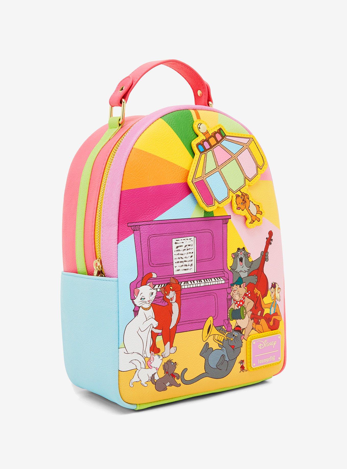 Loungefly Disney The Aristocats Party Scene Mini Backpack - BoxLunch Exclusive, , alternate