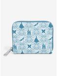 Loungefly Disney Cinderella Icons Allover Print Small Zip Wallet - BoxLunch Exclusive, , alternate