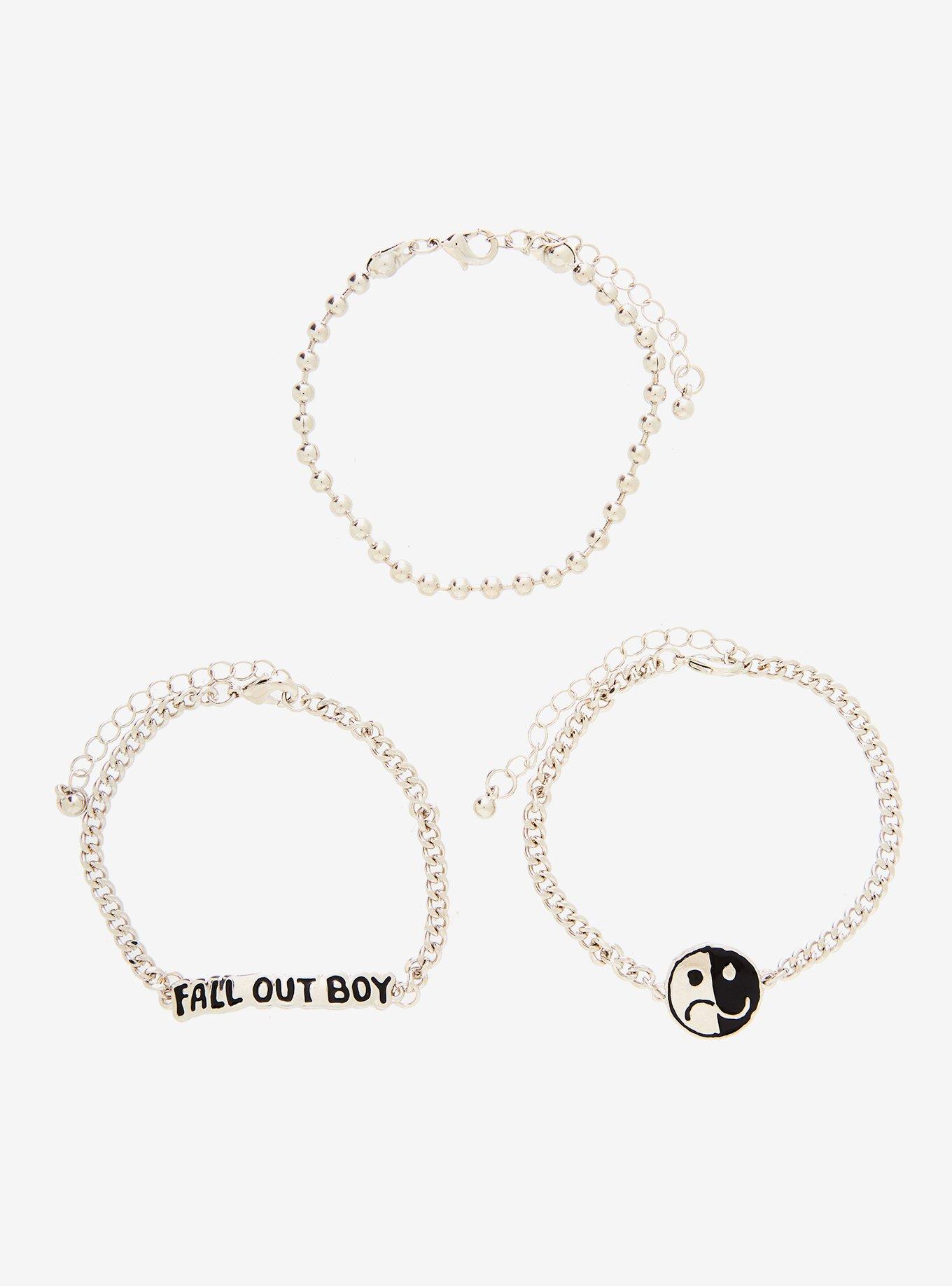 Fall Out Boy Logo Icon Bracelet Set, , alternate