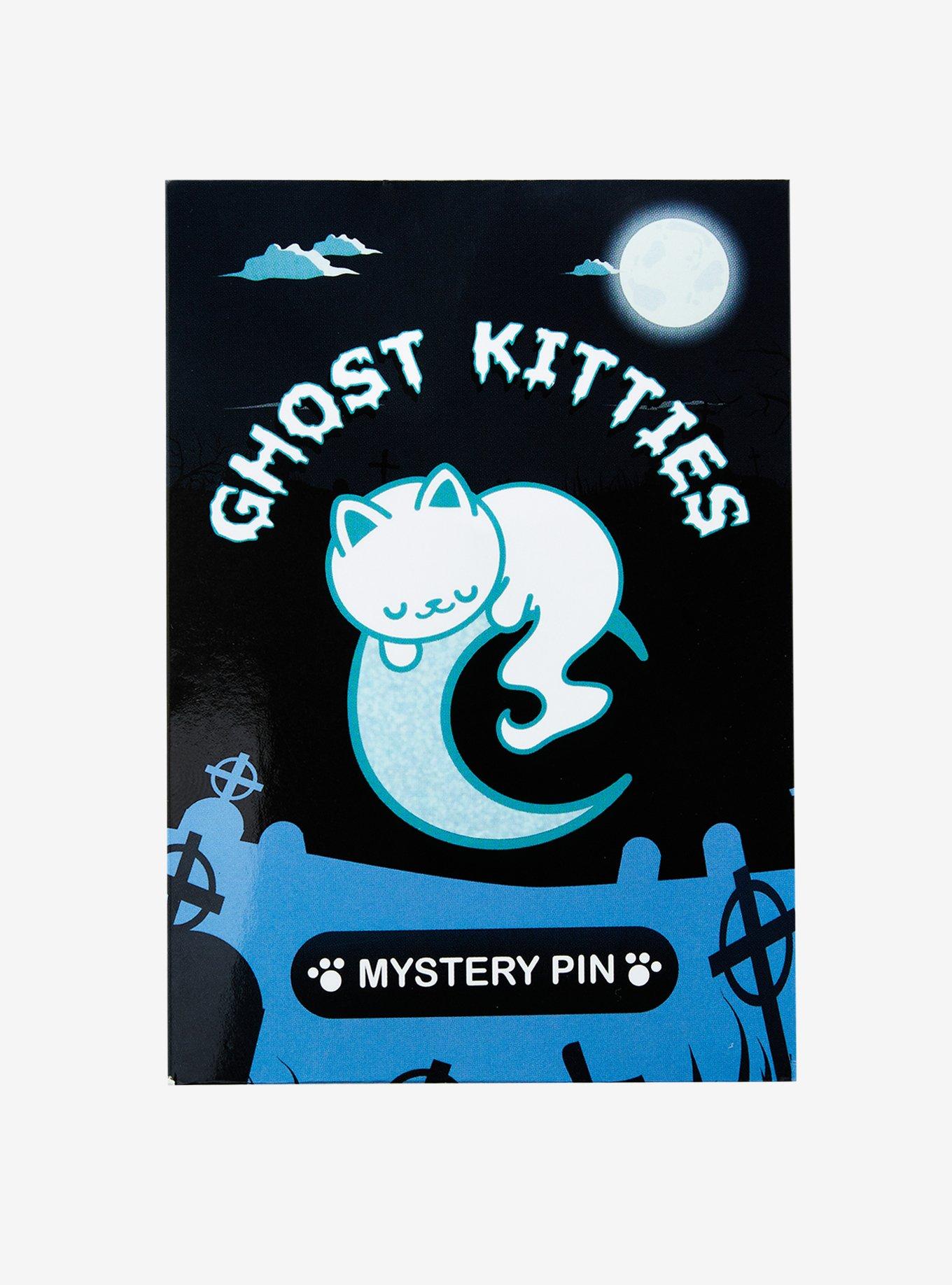 Ghost Kitties Blind Box Enamel Pin - BoxLunch Exclusive, , hi-res