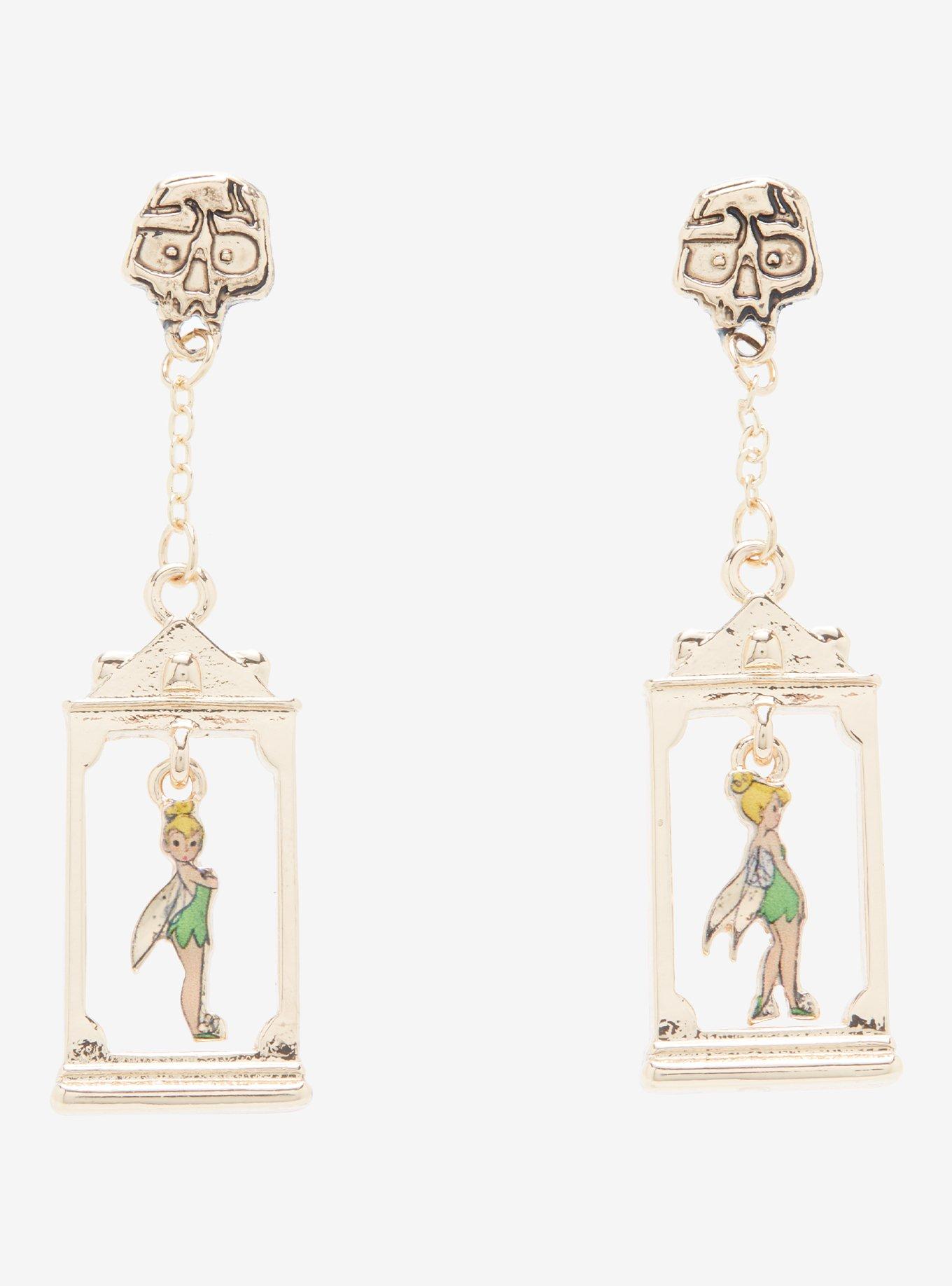 Disney 100 Peter Pan Tinker Bell Lantern Earrings - BoxLunch Exclusive, , alternate