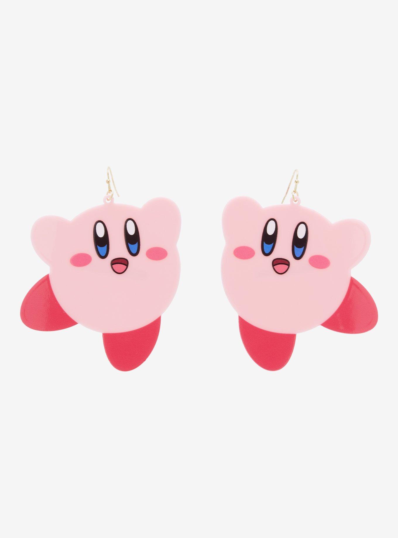Nintendo Kirby Figural Kirby Earrings - BoxLunch Exclusive, , alternate