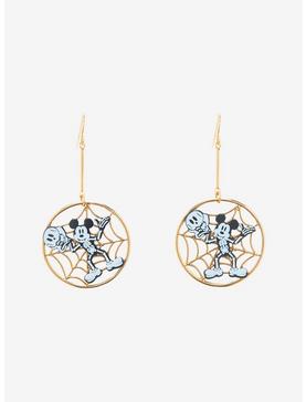 Disney 100 Mickey Mouse Skeleton Statement Earrings - BoxLunch Exclusive, , hi-res