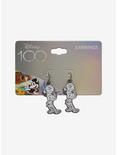 Disney 100 Mickey Mouse Skeleton Costume Earrings - BoxLunch Exclusive, , alternate