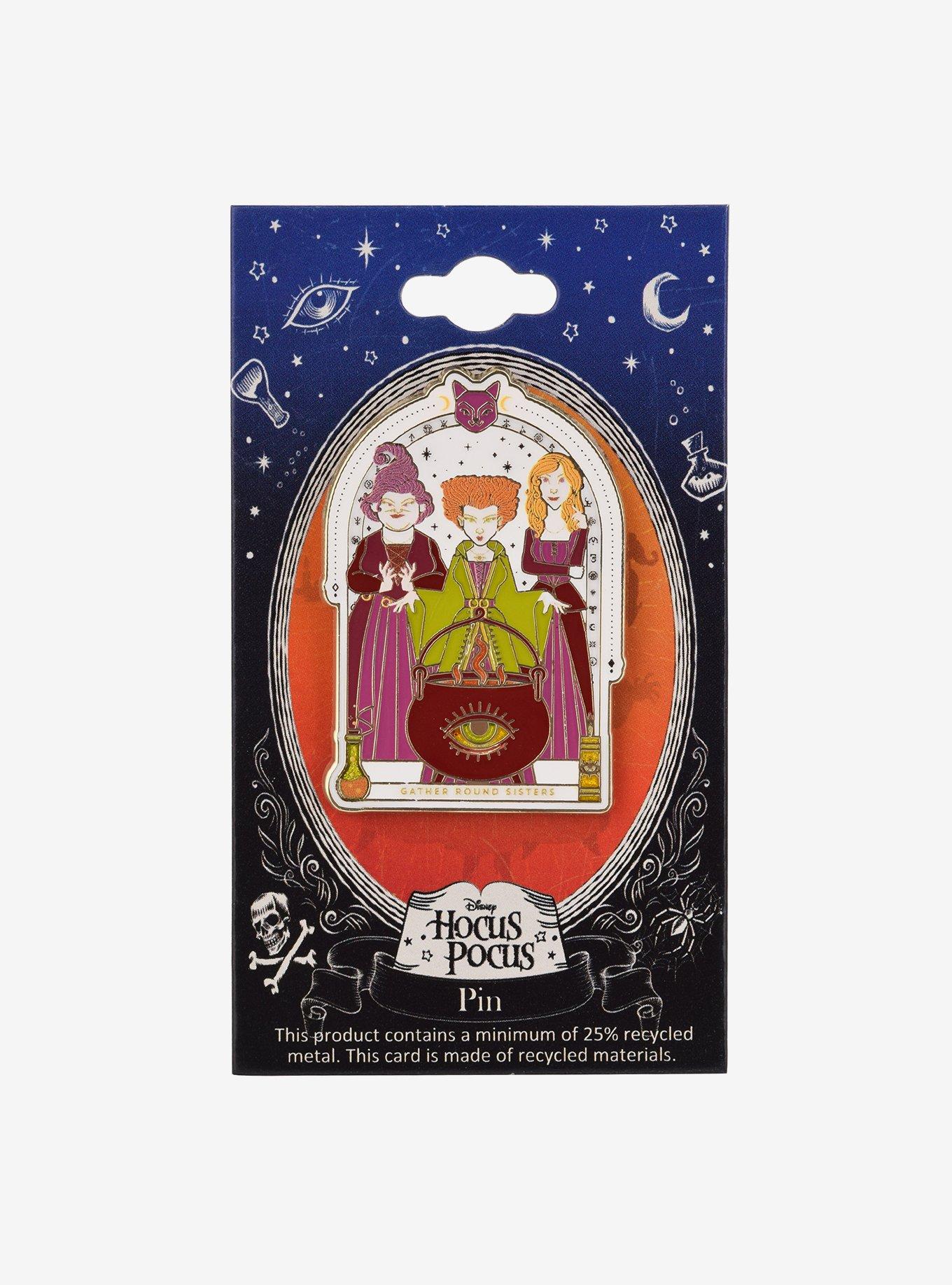 Disney Hocus Pocus Sanderson Sisters Frame Enamel Pin - BoxLunch Exclusive, , hi-res
