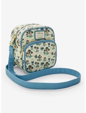 Loungefly Disney Lilo & Stitch Sketch Allover Print Crossbody Bag - BoxLunch Exclusive, , hi-res