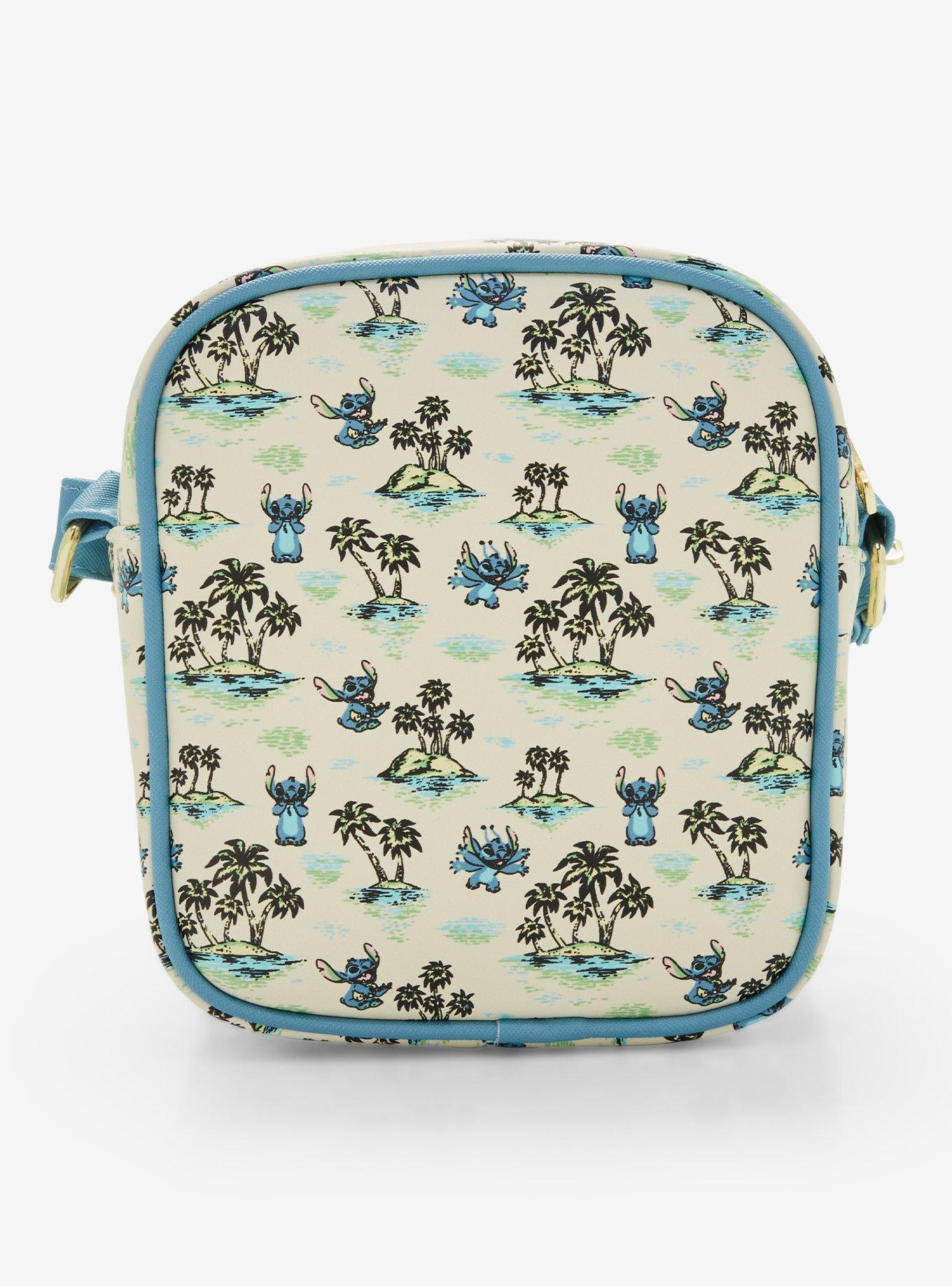 Loungefly Disney Lilo & Stitch Sketch Allover Print Crossbody Bag - BoxLunch Exclusive, , alternate