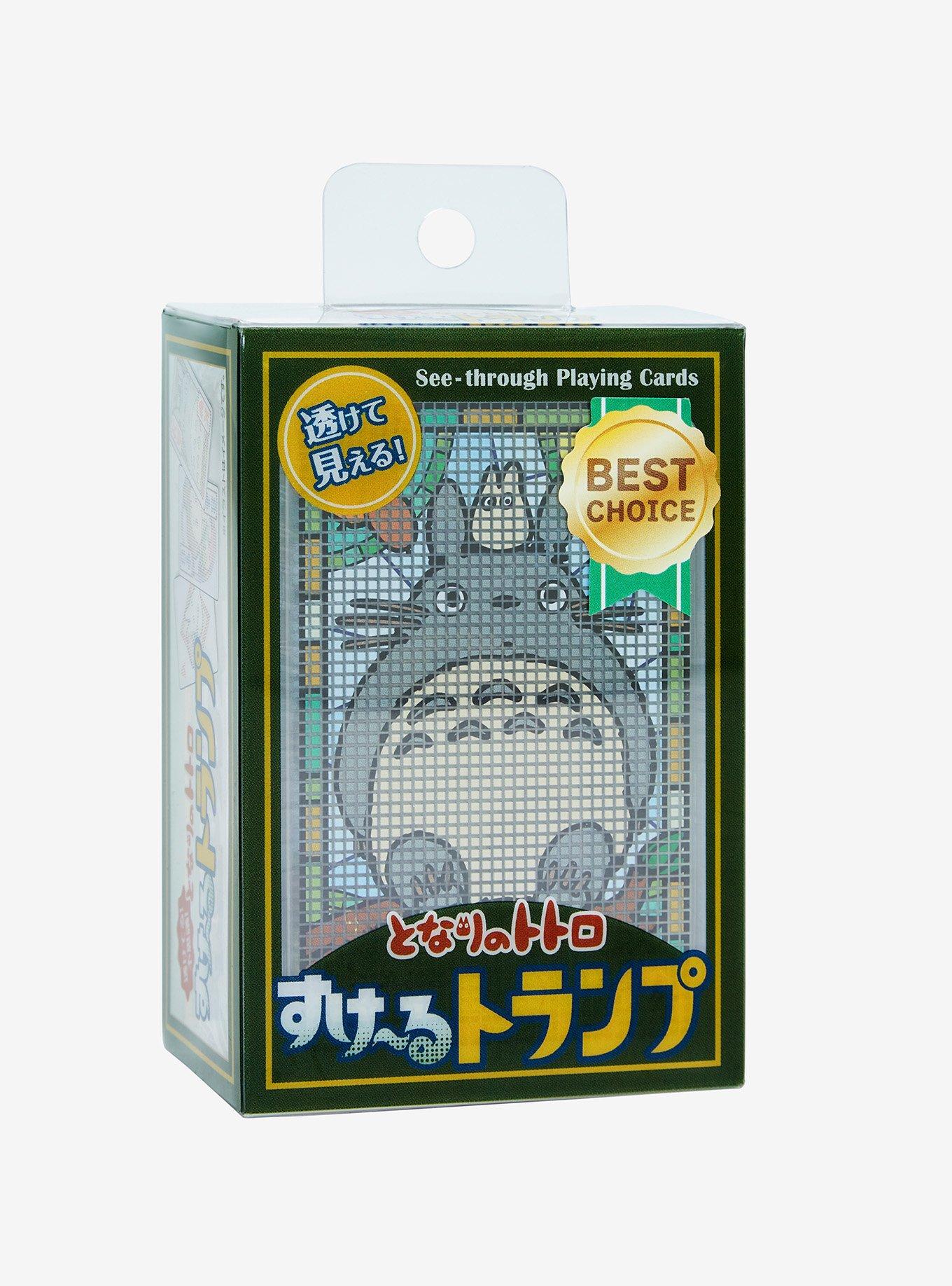 Studio Ghibli My Neighbor Totoro Transparent Playing Cards, , alternate