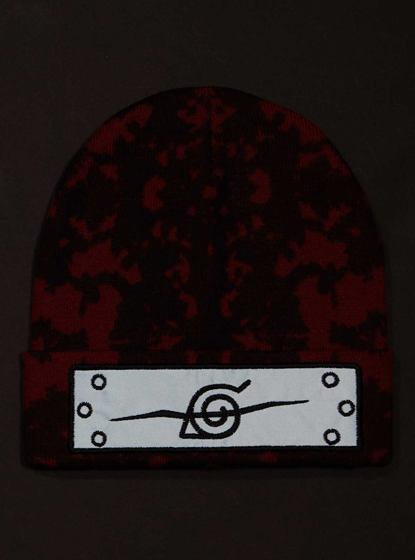Naruto Shippuden Tie-Dye Headband Youth Beanie - BoxLunch Exclusive, , hi-res