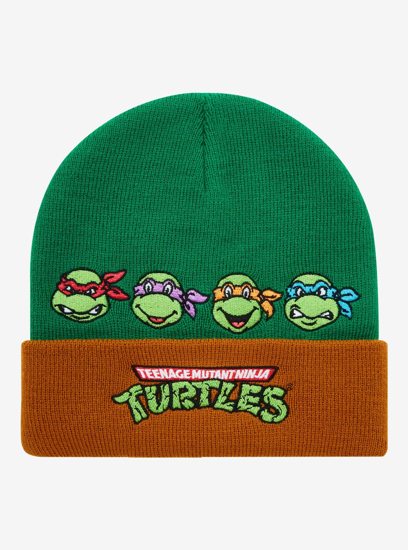 Teenage Mutant Ninja Turtles Group Portrait Youth Beanie - BoxLunch Exclusive, , alternate