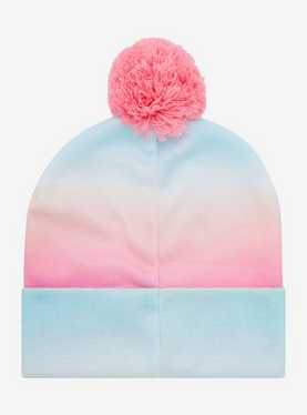 Sanrio Hello Kitty Ombre Pom-Pom Youth Beanie - BoxLunch Exclusive, , hi-res