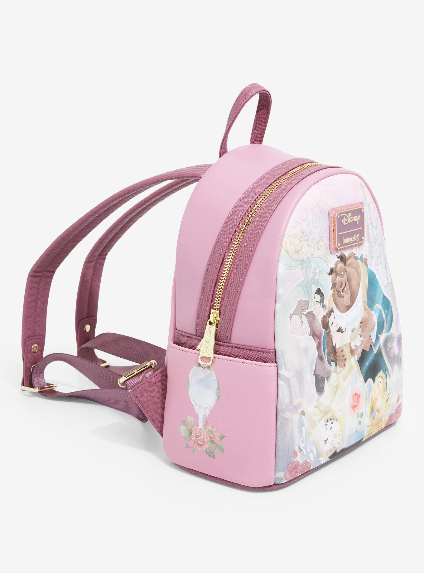 Loungefly Disney Beauty and the Beast Portrait Mini Backpack - BoxLunch Exclusive, , alternate