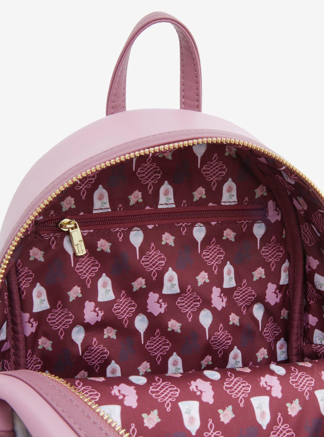 Loungefly Disney Beauty and the Beast Portrait Mini Backpack - BoxLunch Exclusive, , alternate