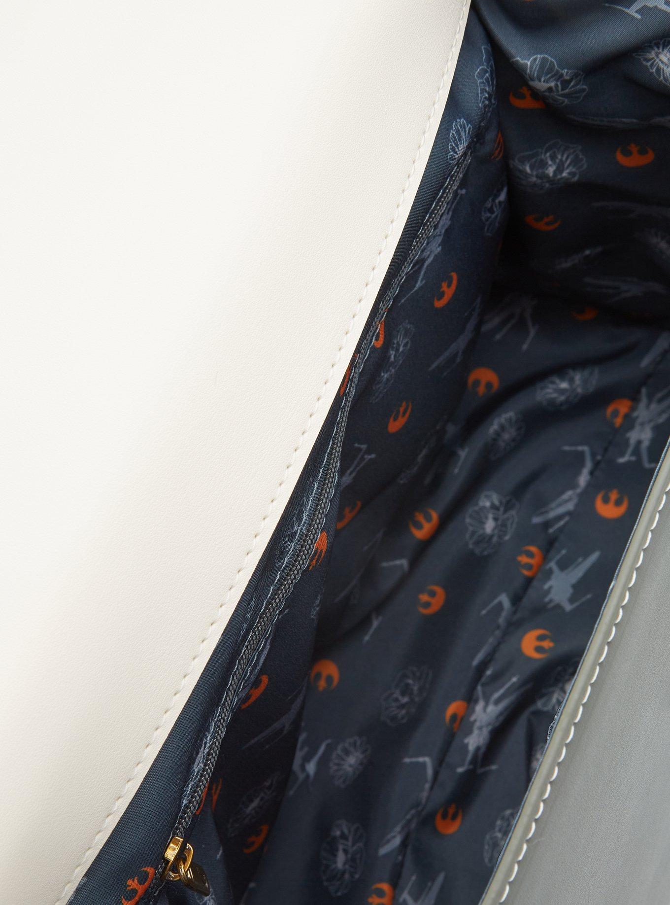 Loungefly Star Wars Rebel Symbol Floral Handbag - BoxLunch Exclusive, , alternate