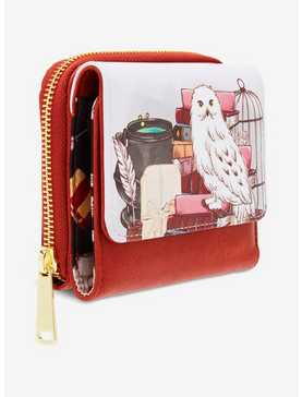 Loungefly Harry Potter Hedwig Suitcase Small Wallet - BoxLunch Exclusive, , hi-res