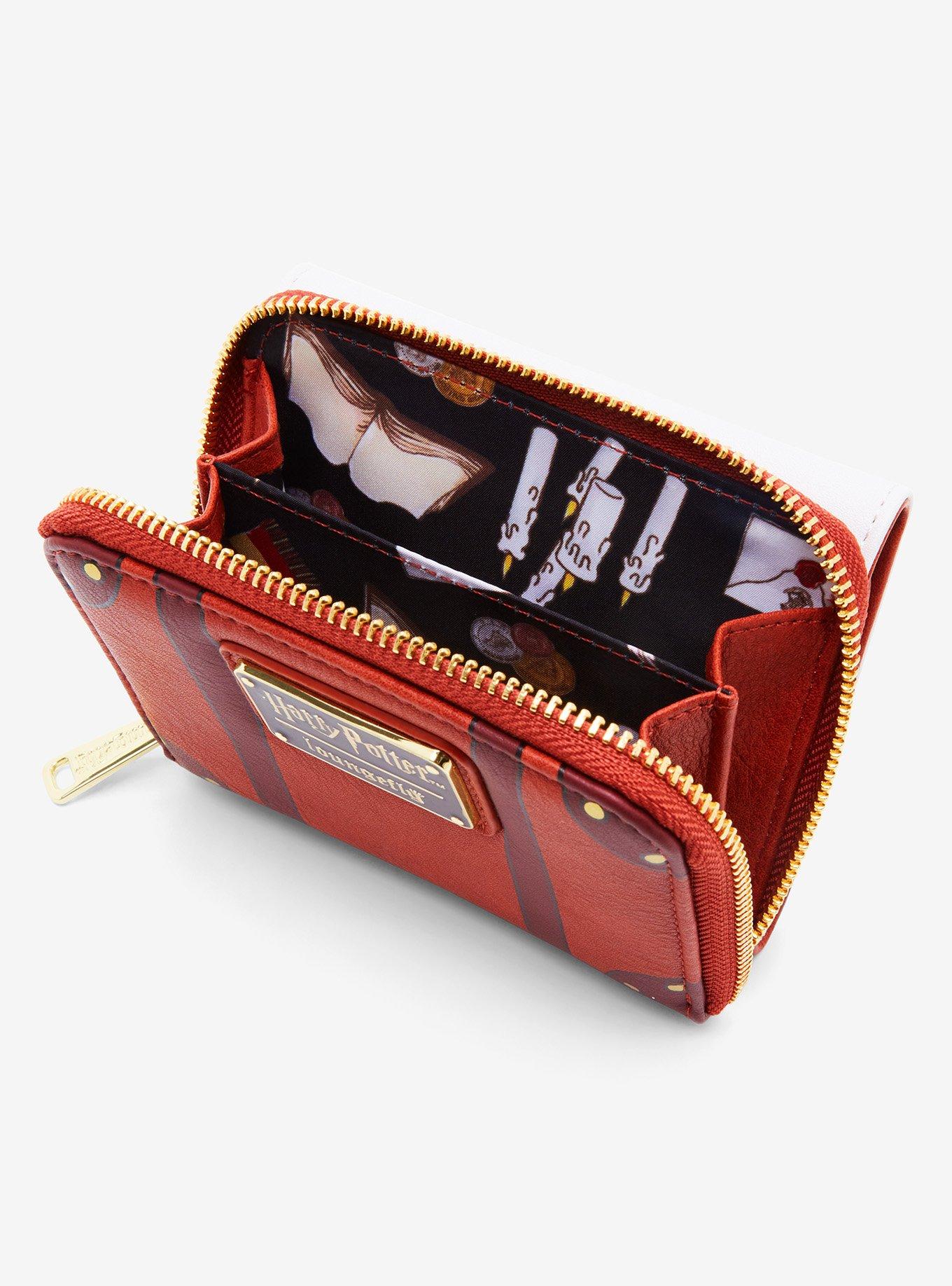 Loungefly Harry Potter Hedwig Suitcase Small Wallet - BoxLunch Exclusive, , alternate