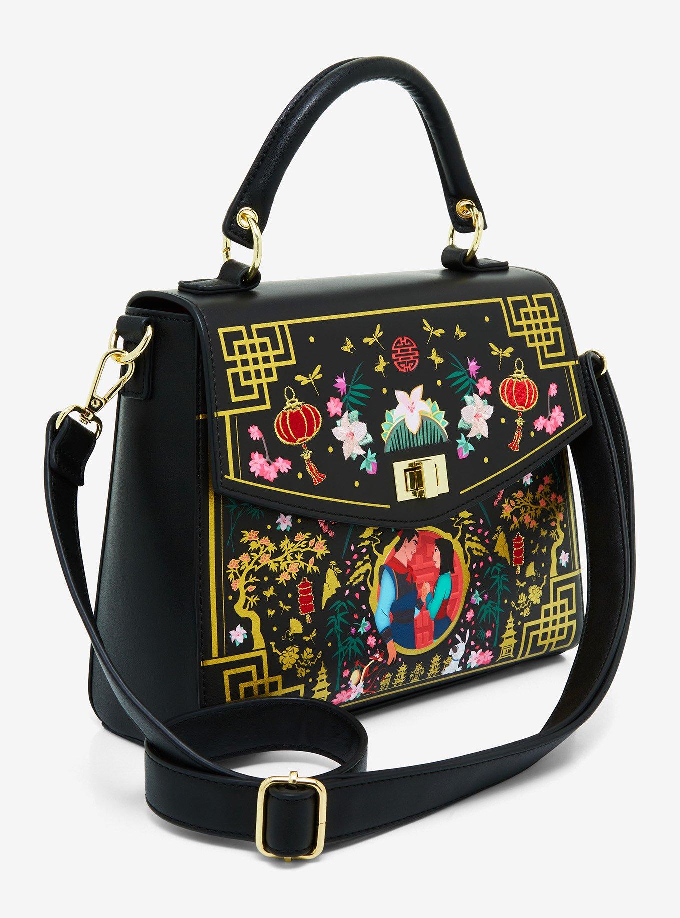 Loungefly Disney Mulan Icons Handbag - BoxLunch Exclusive, , alternate