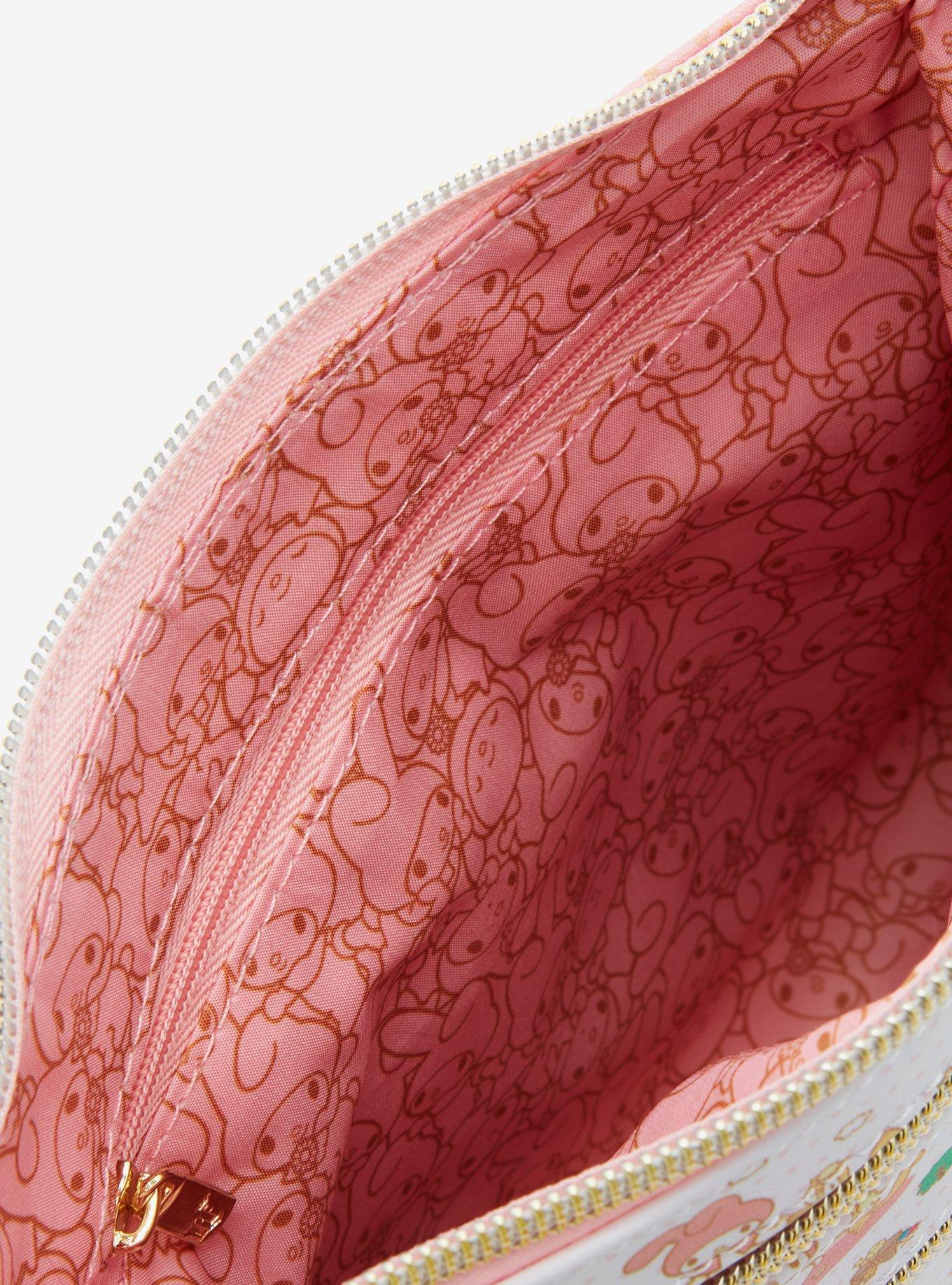 Loungefly Sanrio My Melody Allover Print Crossbody Bag - BoxLunch Exclusive, , alternate