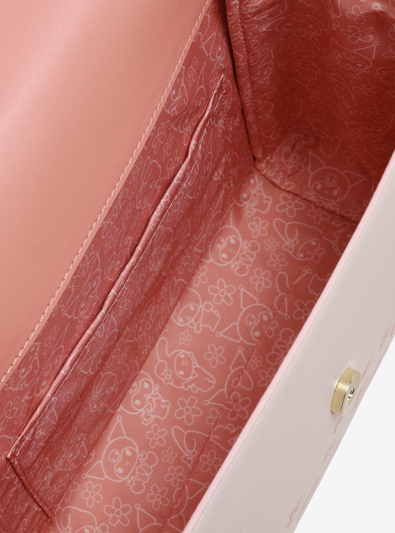 Loungefly Sanrio My Melody & Kuromi Floral Skulls Crossbody Bag - BoxLunch Exclusive, , alternate