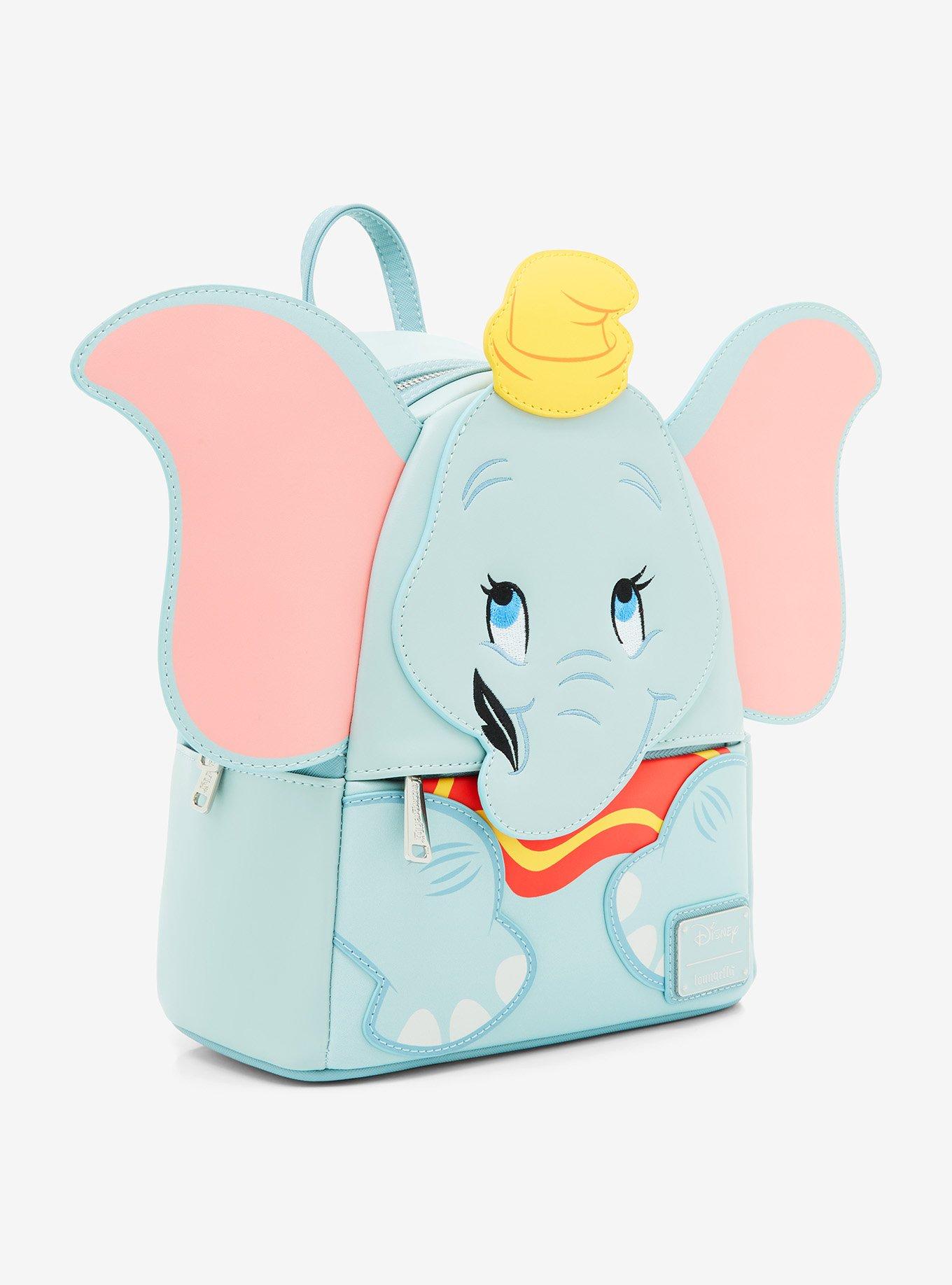 Loungefly Disney Dumbo Figural Dumbo Mini Backpack - BoxLunch Exclusive, , hi-res