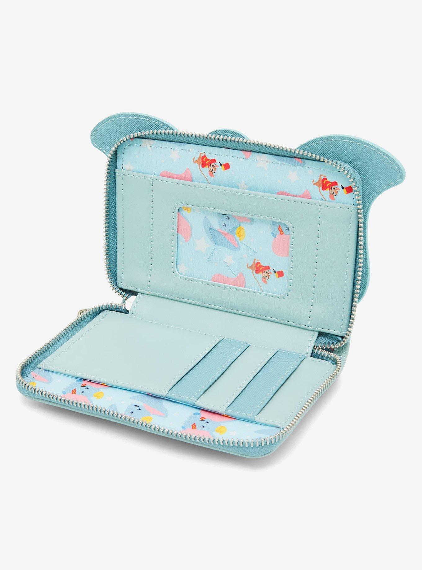 Loungefly Disney Dumbo Figural Dumbo Small Zip Wallet - BoxLunch Exclusive, , alternate