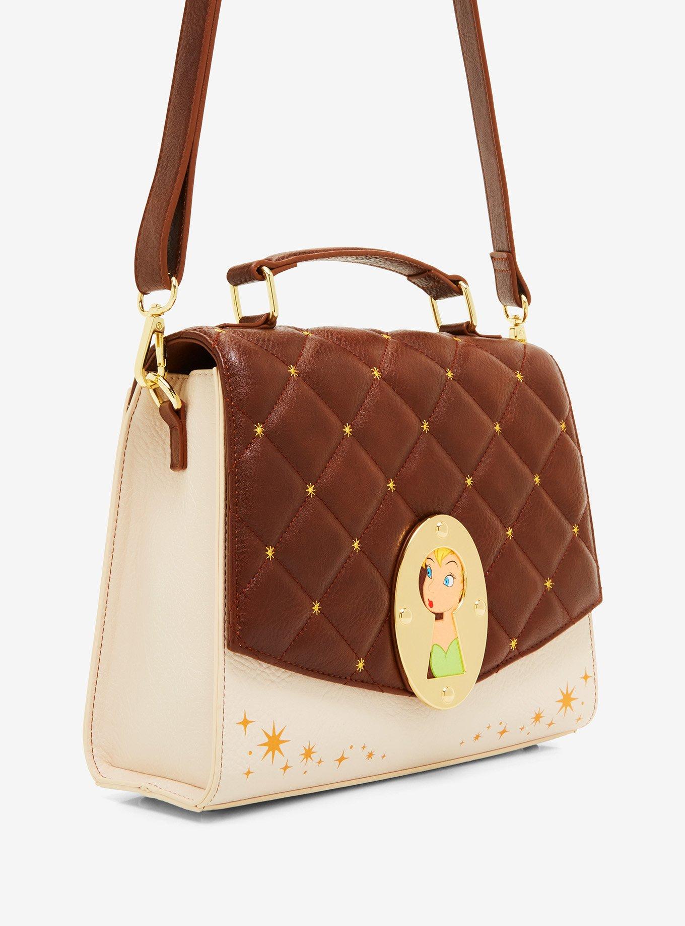 Loungefly Disney Peter Pan Tinker Bell Lock Handbag - BoxLunch Exclusive, , alternate