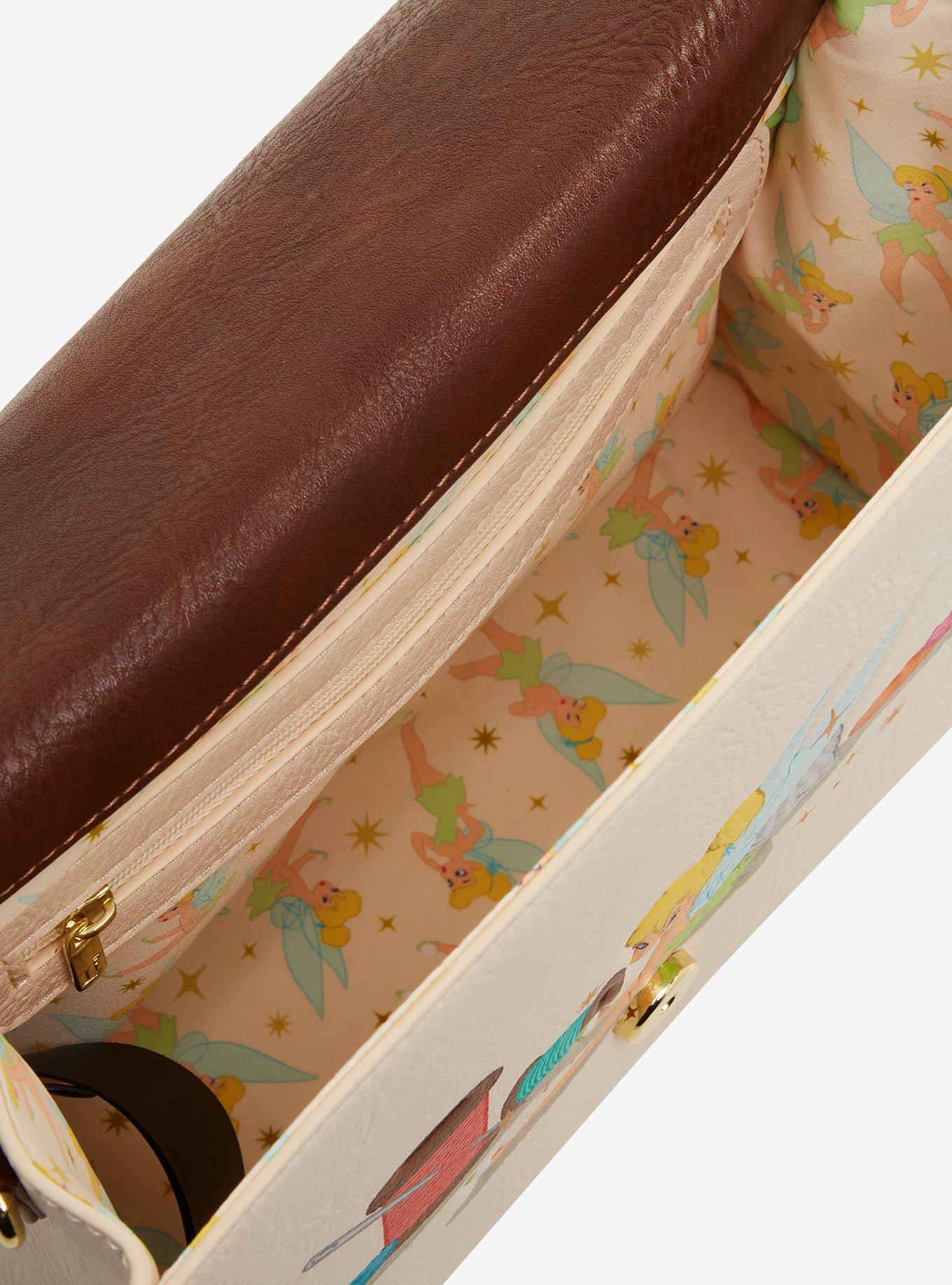 Loungefly Disney Peter Pan Tinker Bell Lock Handbag - BoxLunch Exclusive, , alternate