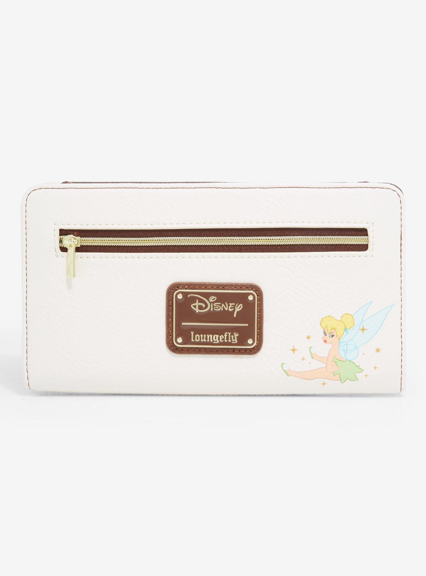 Loungefly Disney Peter Pan Tinker Bell Quilted Wallet - BoxLunch Exclusive, , alternate