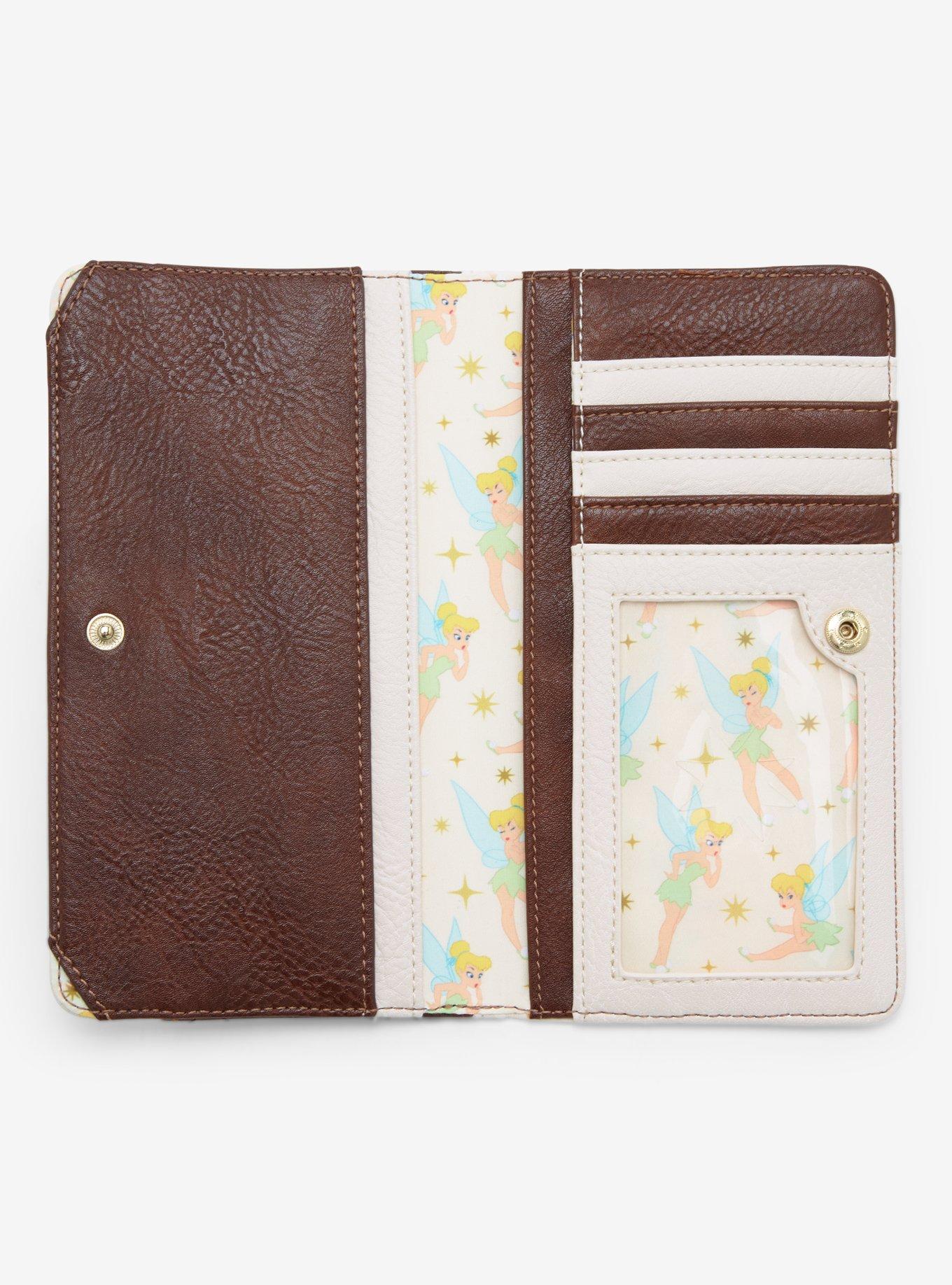 Loungefly Disney Peter Pan Tinker Bell Quilted Wallet - BoxLunch Exclusive, , alternate