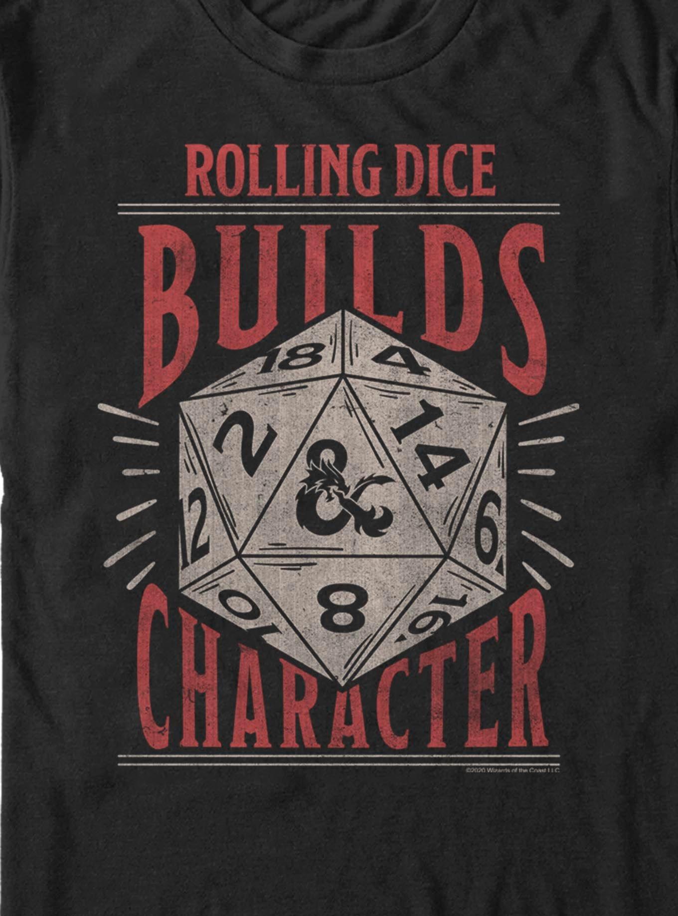 Dungeons & Dragons Building Character Big Tall T-Shirt