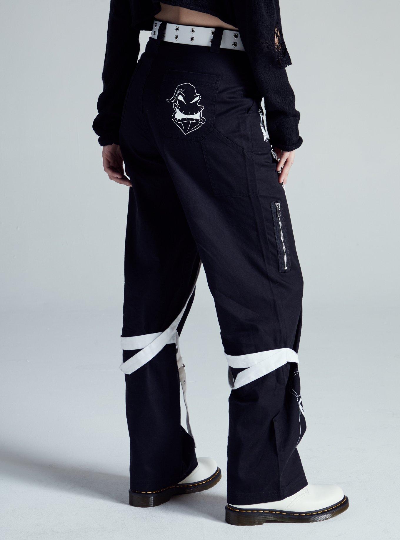 Her Universe The Nightmare Before Christmas Character Strappy Pants, WHITE, alternate