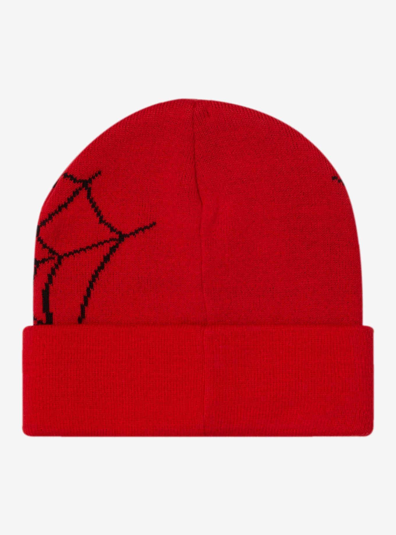 Marvel Spider-Man Web Cuff Beanie - BoxLunch Exclusive, , alternate