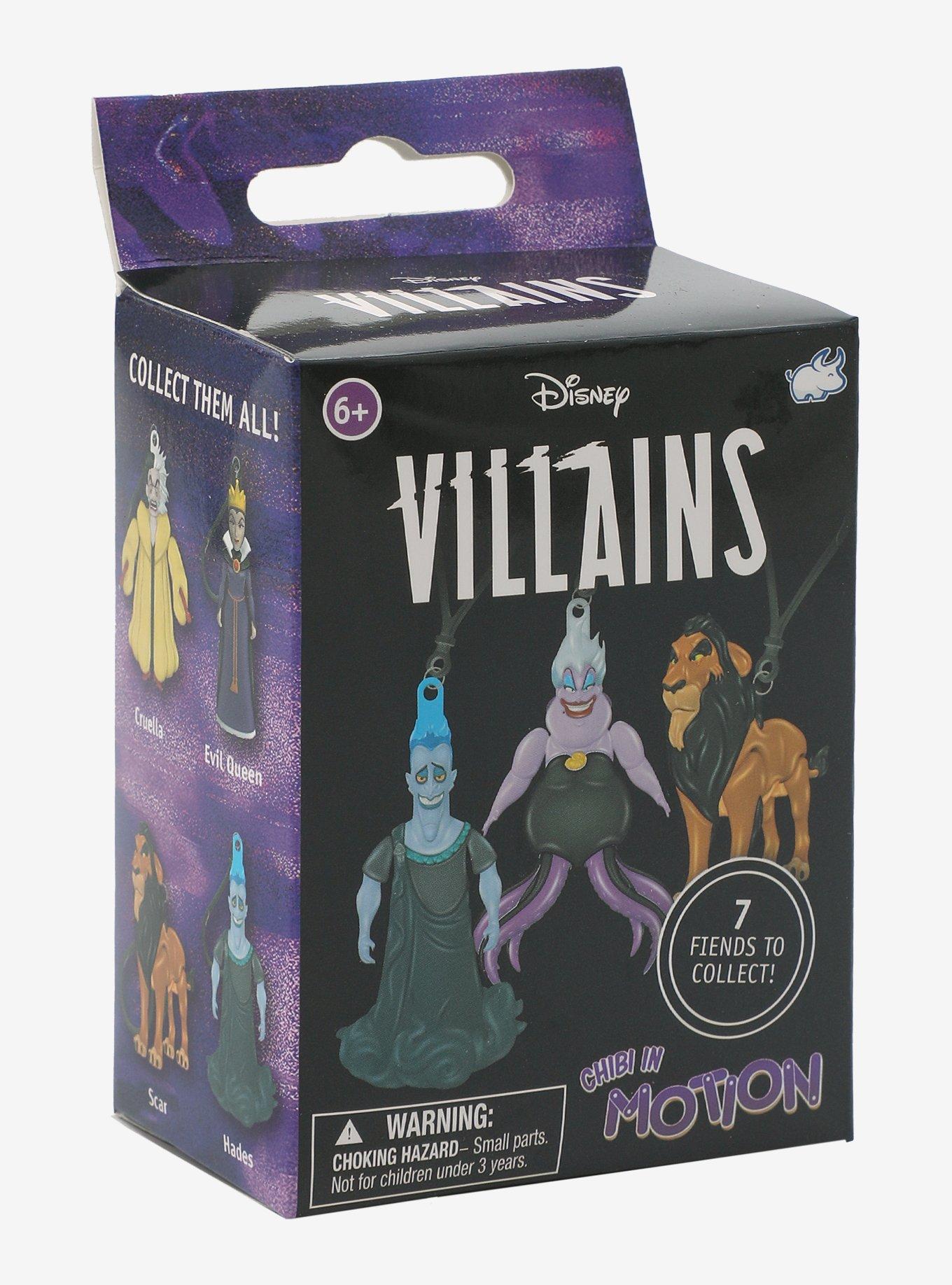 Disney Villains Chibi In Motion Blind Box Bag Clip, , alternate