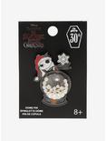 Loungefly The Nightmare Before Christmas Snow Globe Dome Enamel Pin, , alternate