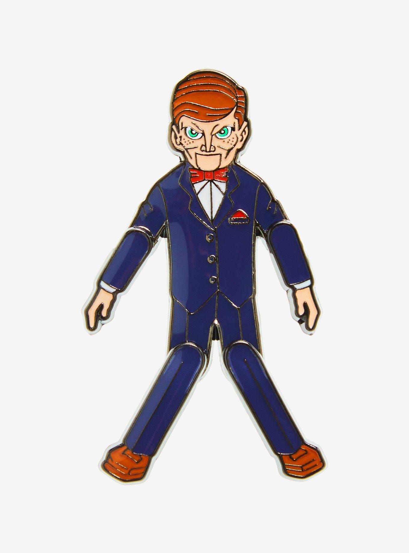 Loungefly Goosebumps Slappy Moving Enamel Pin, , alternate