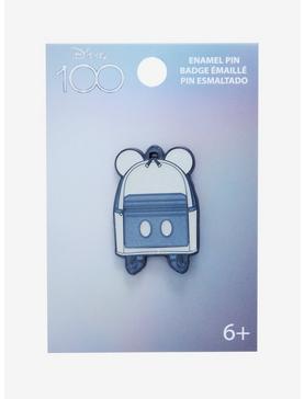 Loungefly Disney100 Mickey Mouse Glitter Backpack Enamel Pin, , hi-res